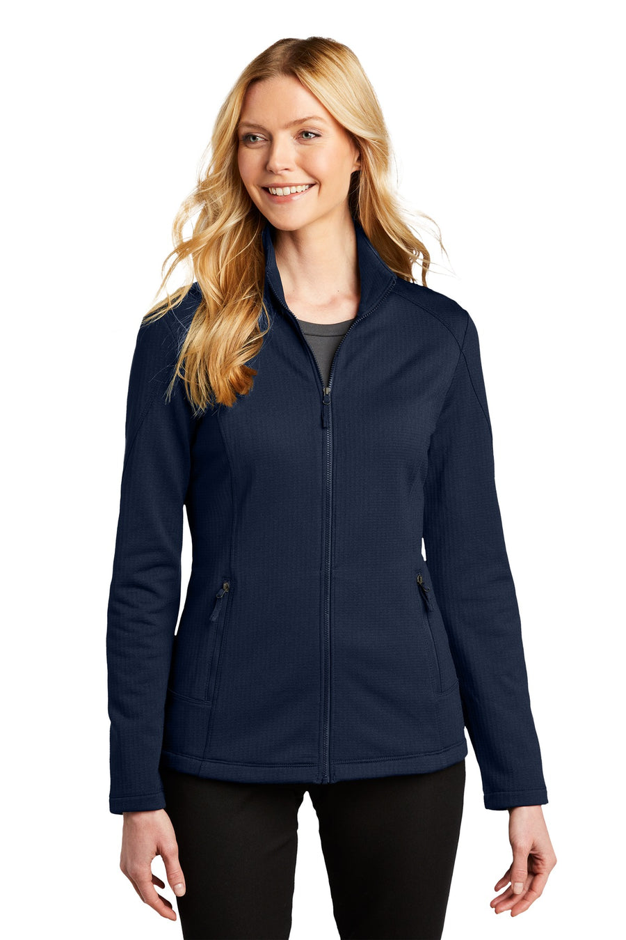 Port Authority  ®  Women's Grid Fleece Jacket. L239