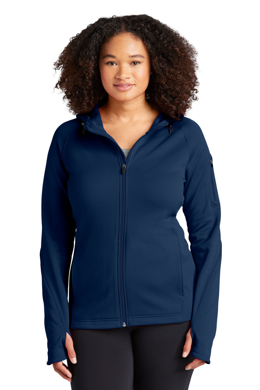 Sport-Tek ®  Women's Tech Fleece Full-Zip Hooded Jacket. L248