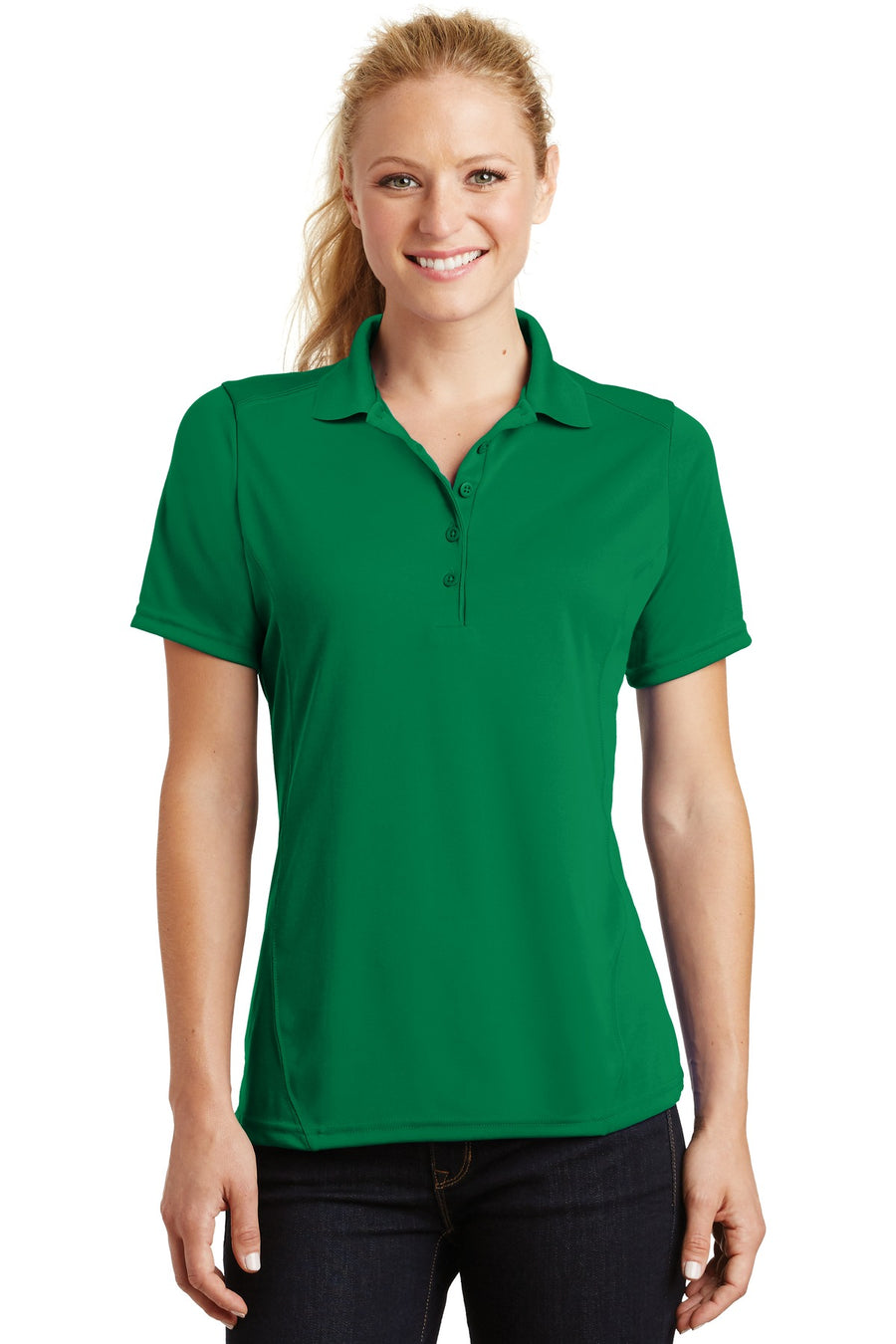 Sport-Tek ®  Women's Dry Zone ®  Raglan Accent Polo. L475