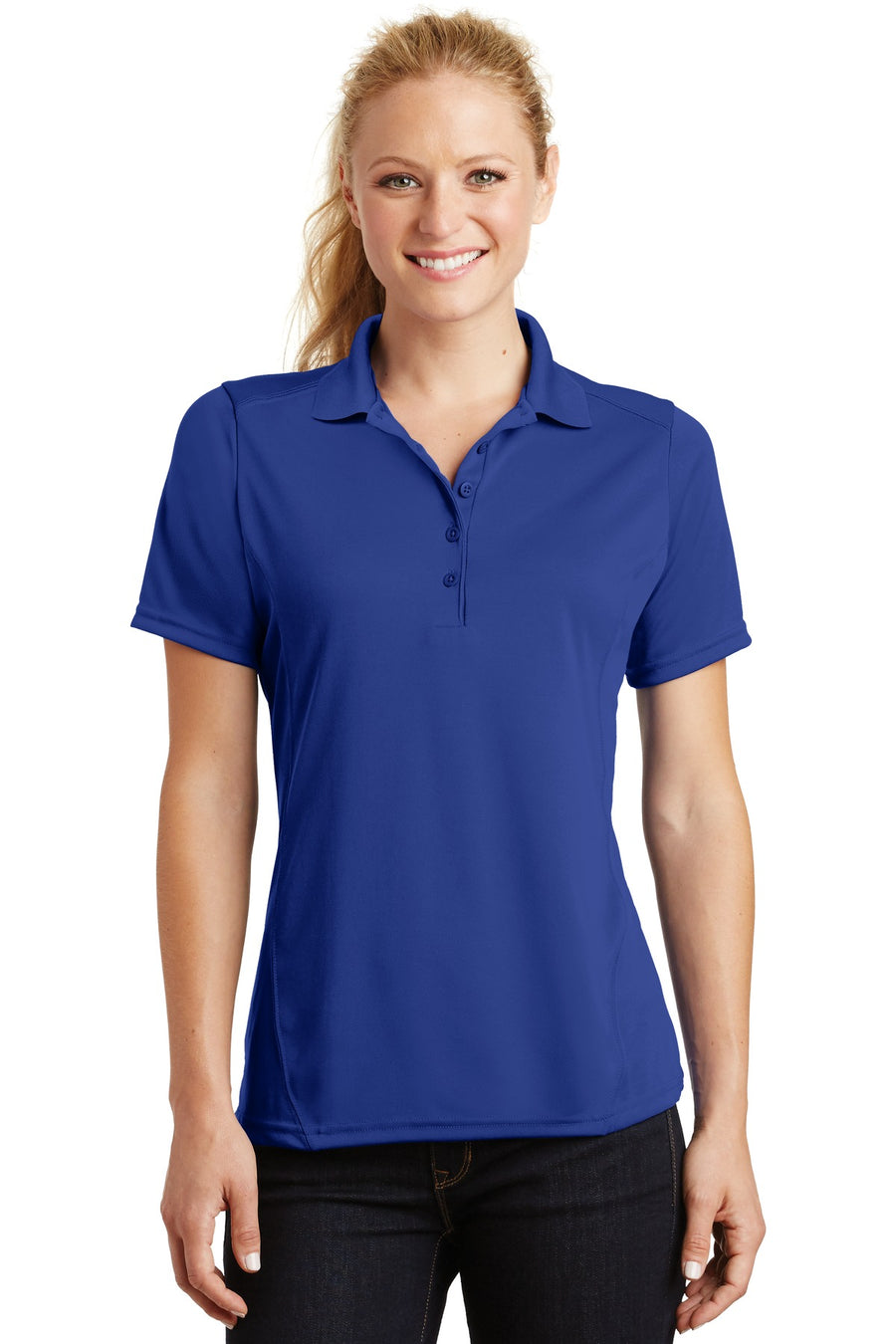 Sport-Tek ®  Women's Dry Zone ®  Raglan Accent Polo. L475