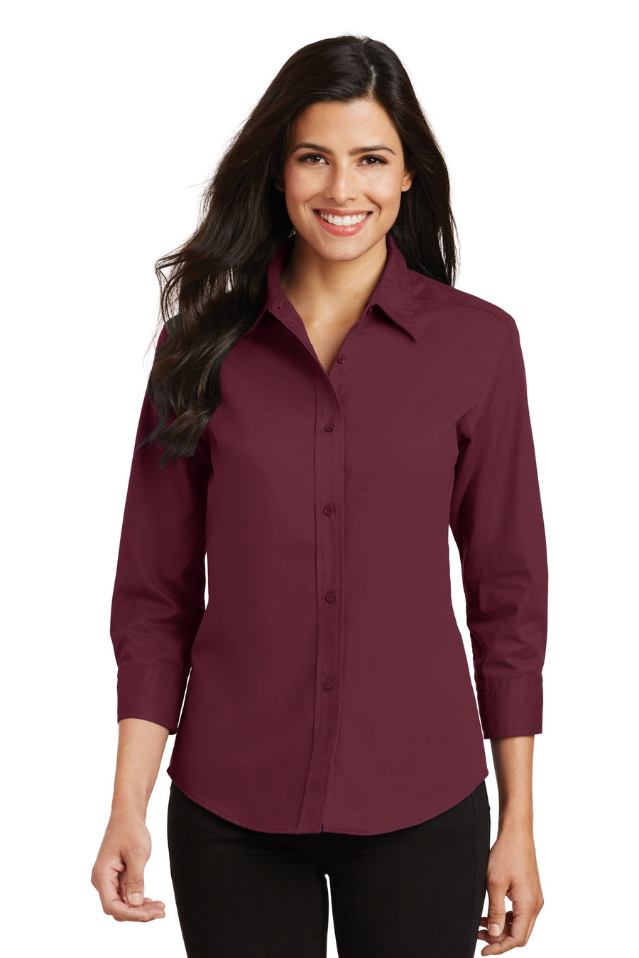 Port Authority ®  Women's 3/4-Sleeve Easy Care Shirt. L612