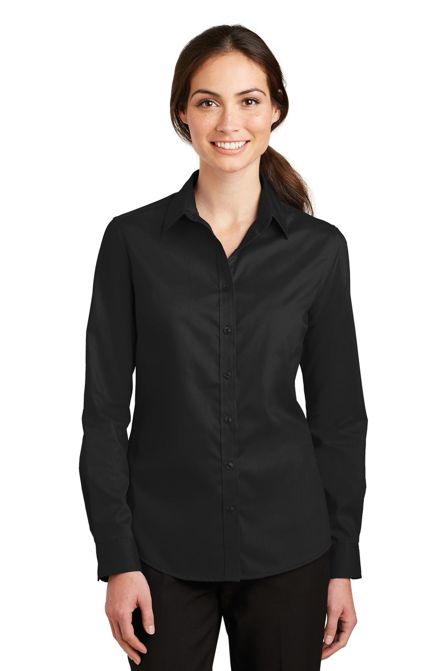 Port Authority ®  Women's SuperPro ™  Twill Shirt. L663