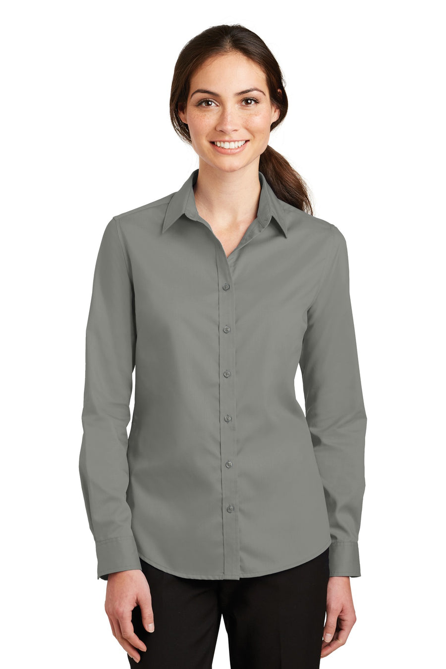 Port Authority ®  Women's SuperPro ™  Twill Shirt. L663