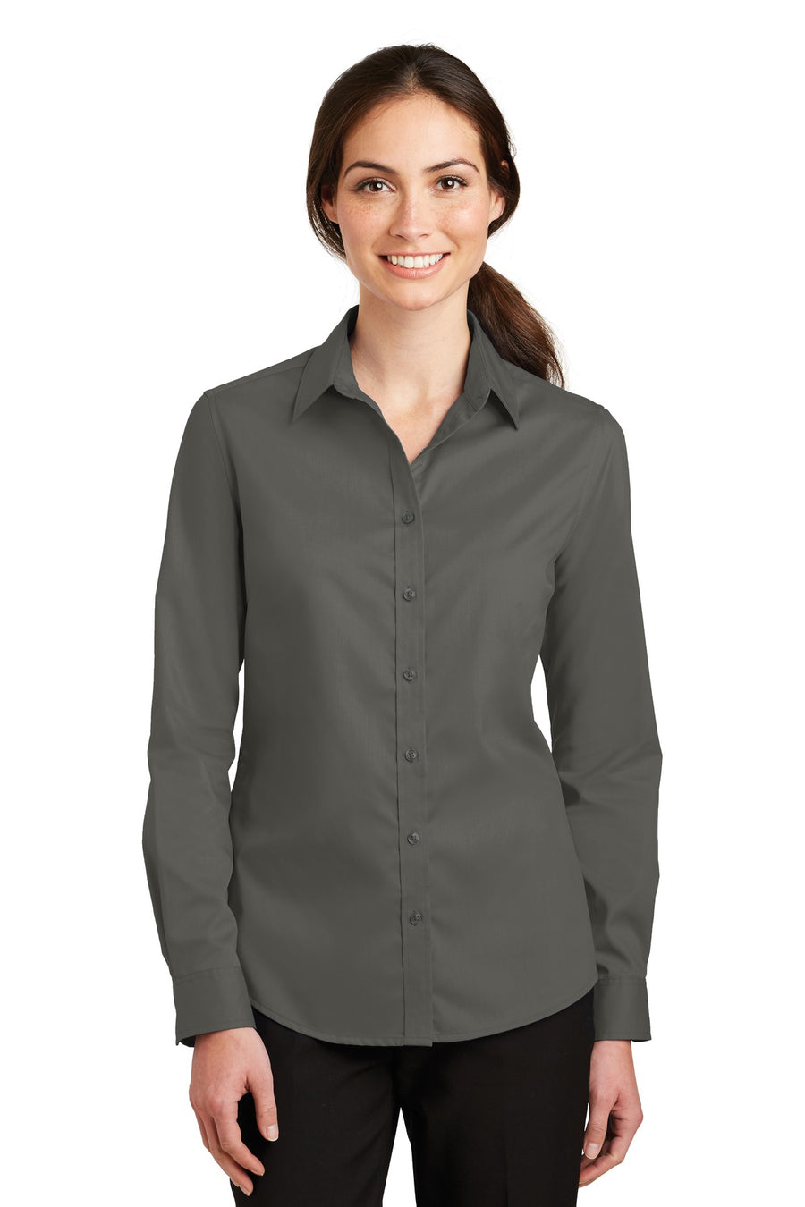 Port Authority ®  Women's SuperPro ™  Twill Shirt. L663