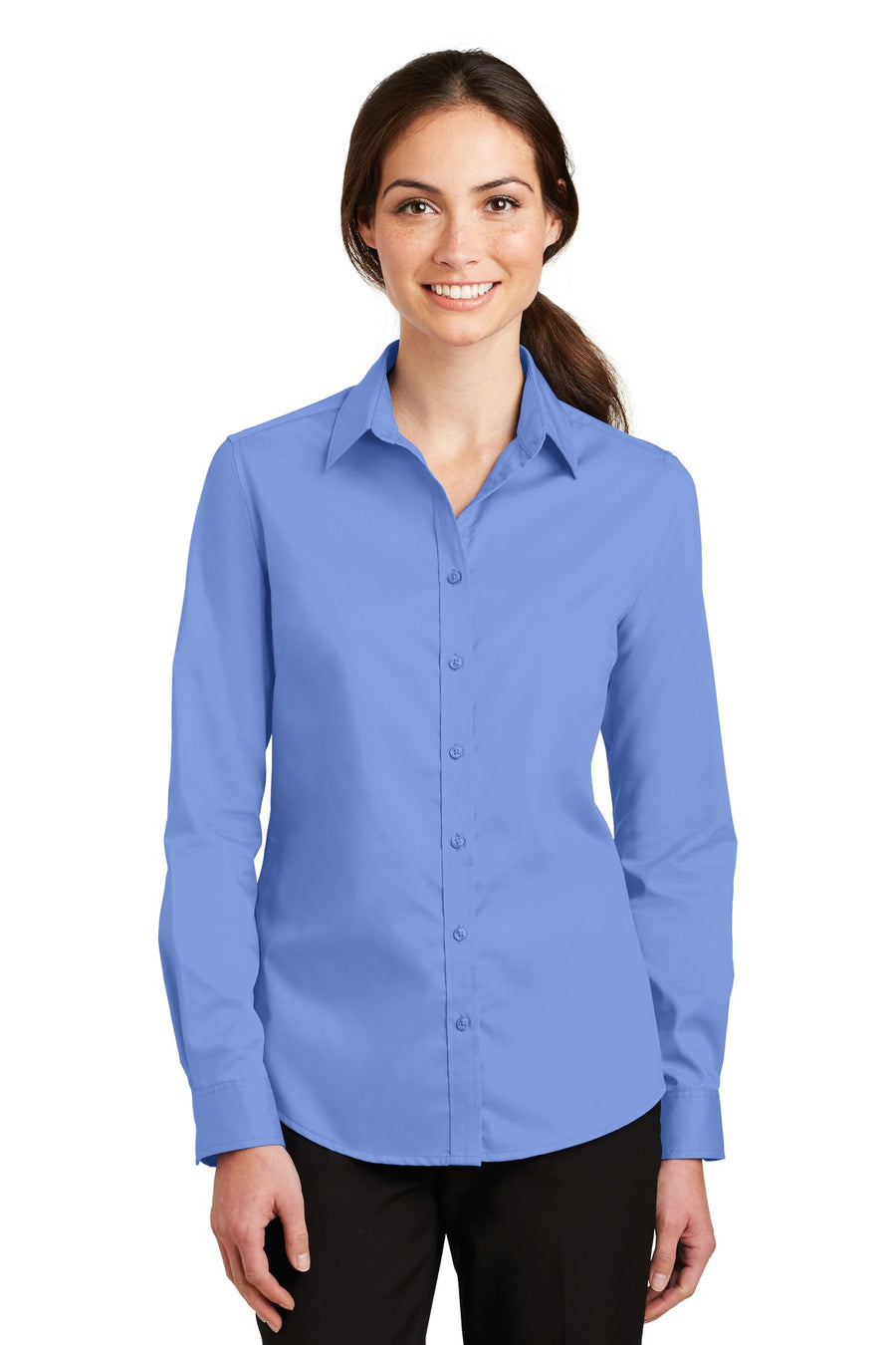 Port Authority ®  Women's SuperPro ™  Twill Shirt. L663