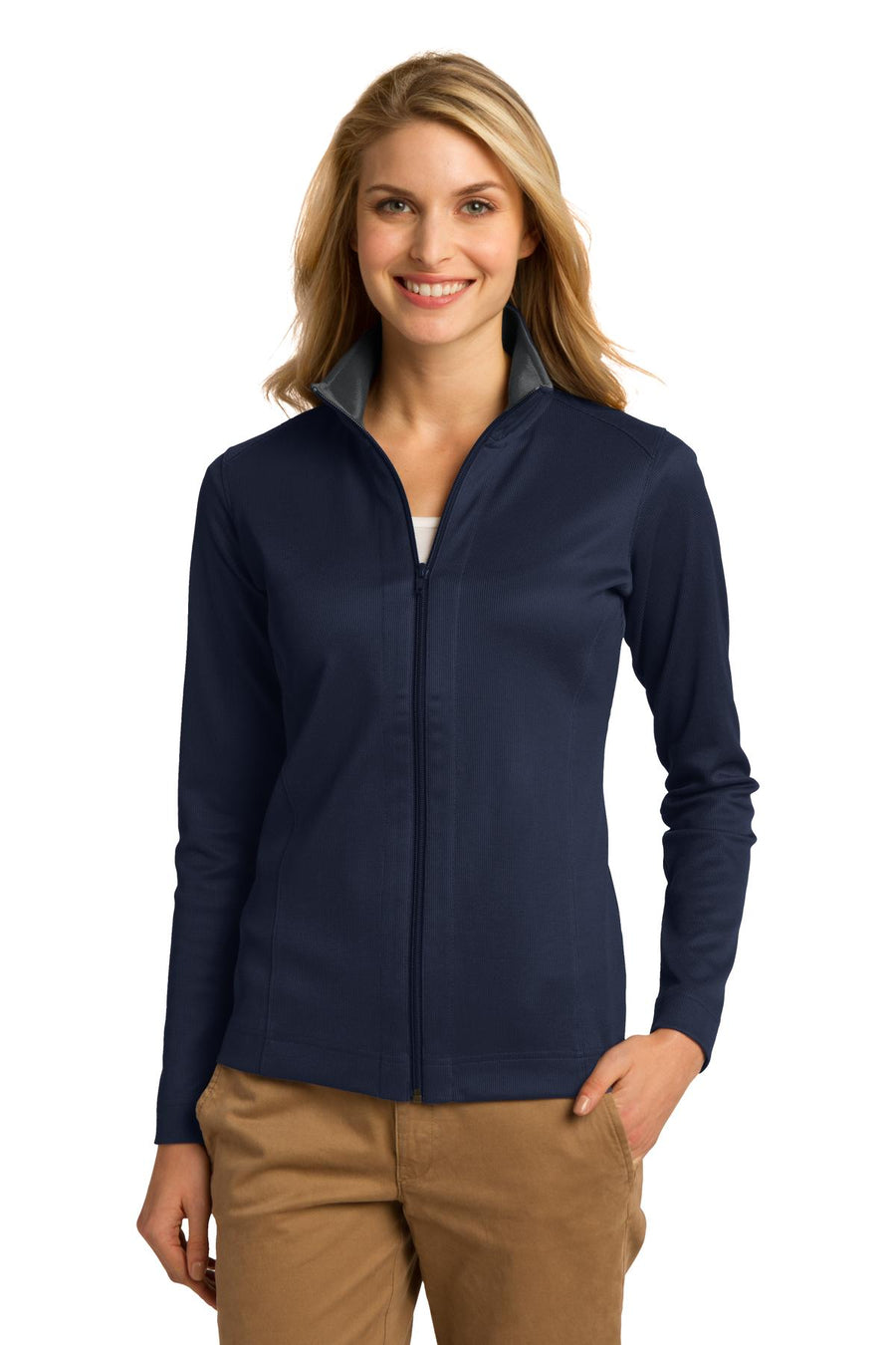 Port Authority ®  Women's Vertical Texture Full-Zip Jacket. L805