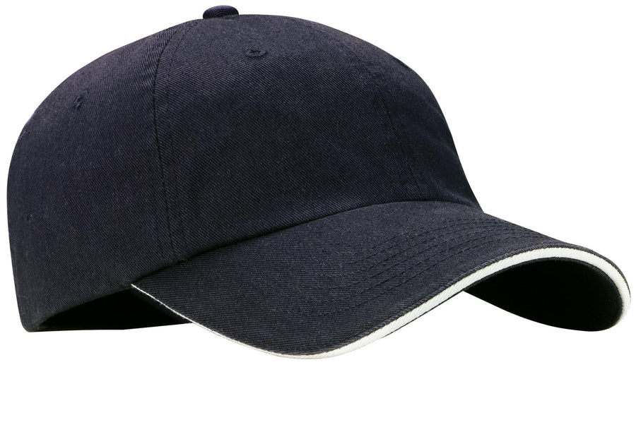 Port Authority¬Æ Sandwich Bill Cap with Striped Closure.  C830