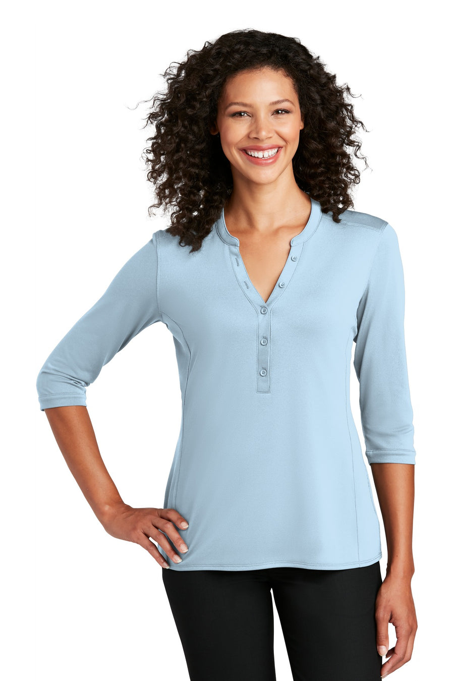 Port Authority  ®   Women's UV Choice Pique Henley LK750