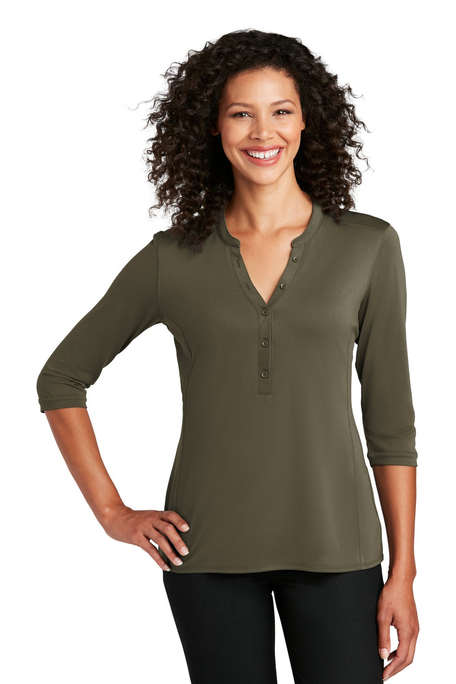 Port Authority  ®   Women's UV Choice Pique Henley LK750