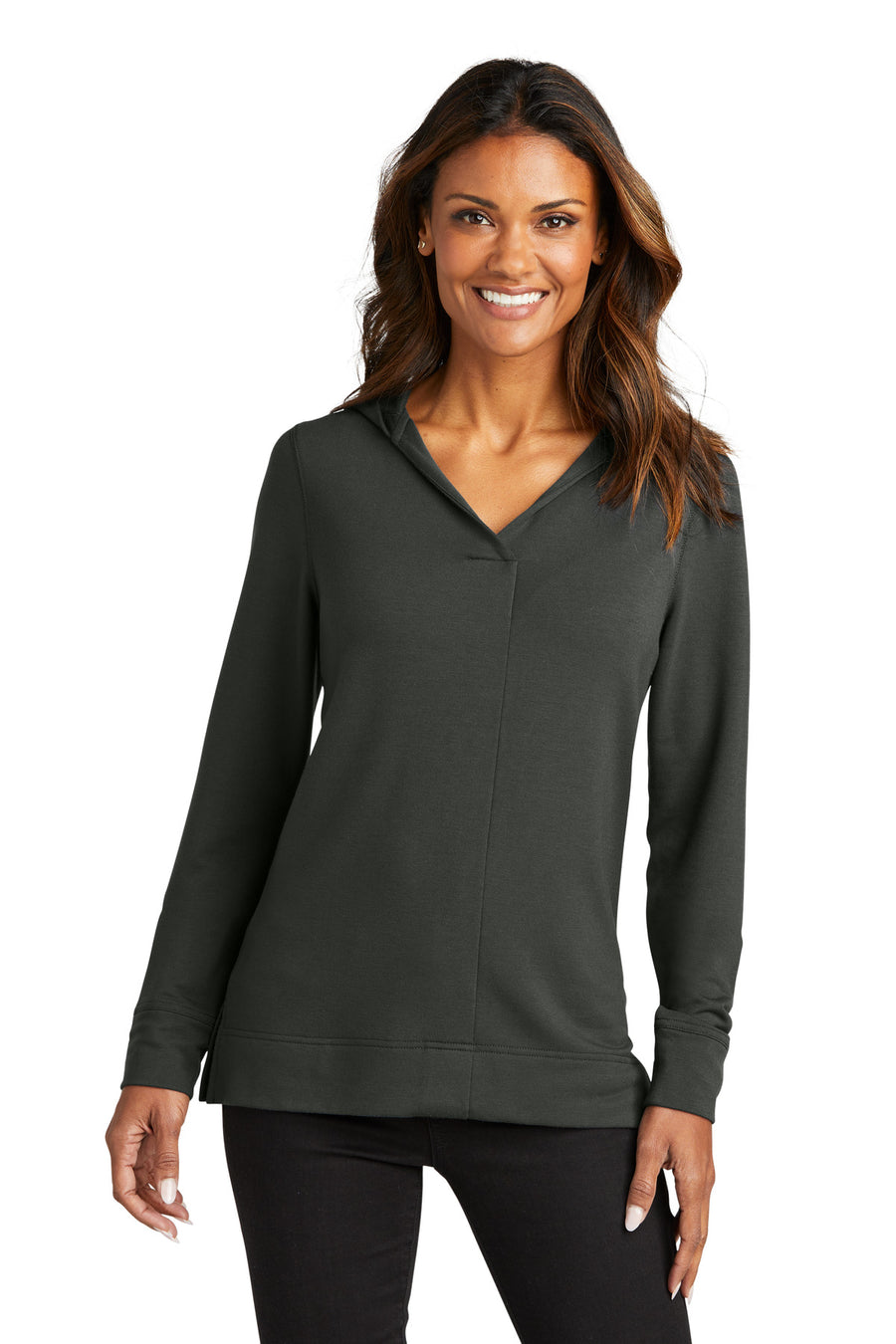 Port Authority ®  Women's Microterry Pullover Hoodie LK826