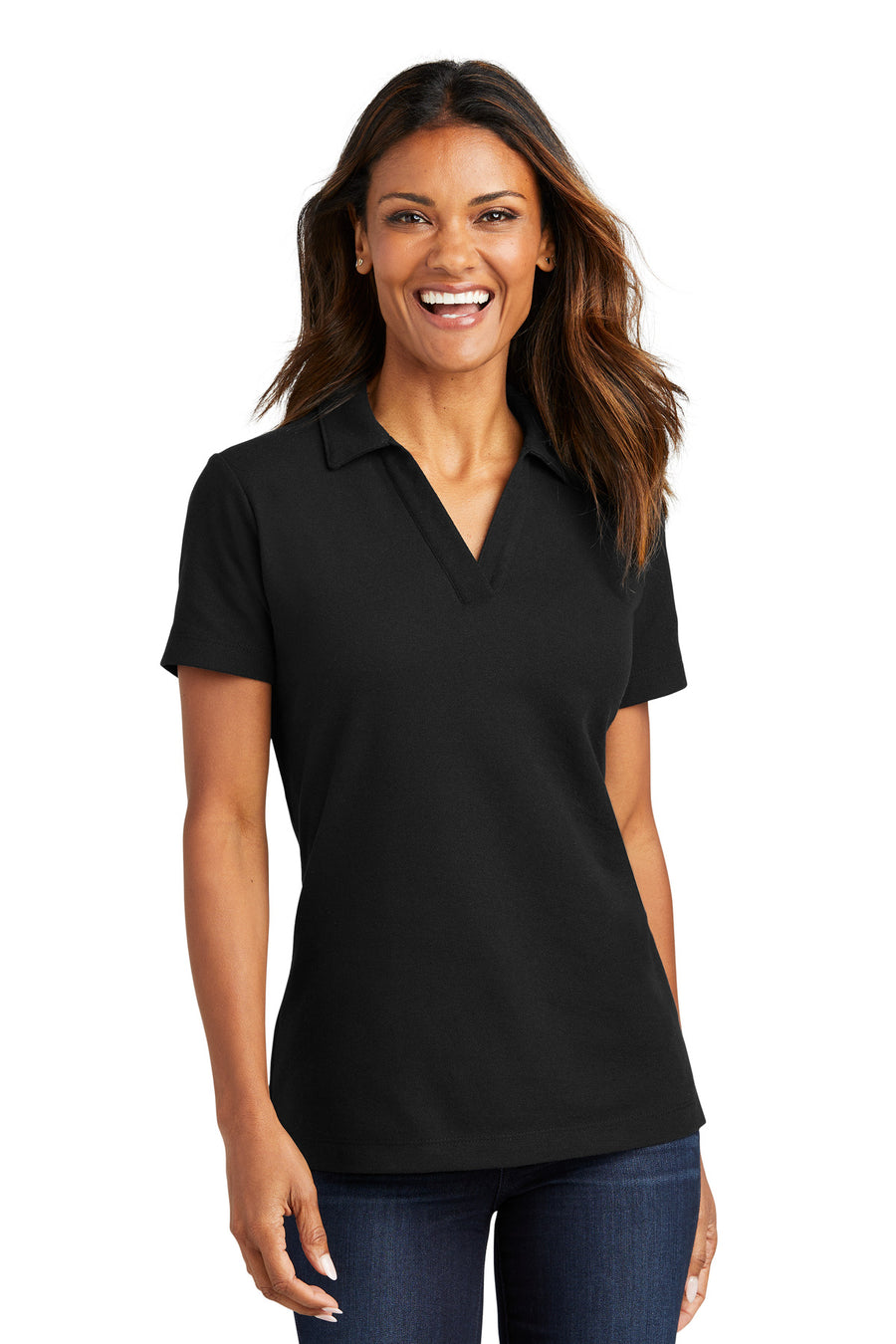 Port Authority ®  Women's C-FREE ®  Cotton Blend Pique Polo LK867