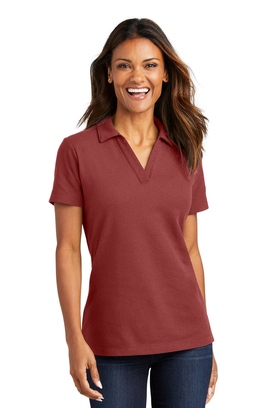 Port Authority ®  Women's C-FREE ®  Cotton Blend Pique Polo LK867