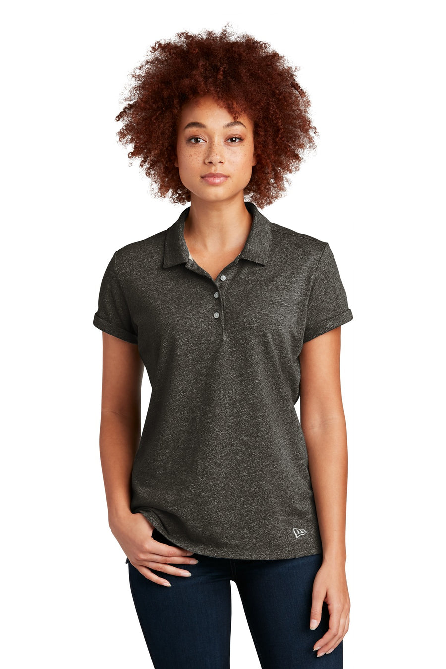 New Era  ®  Women's Slub Twist Polo LNEA301