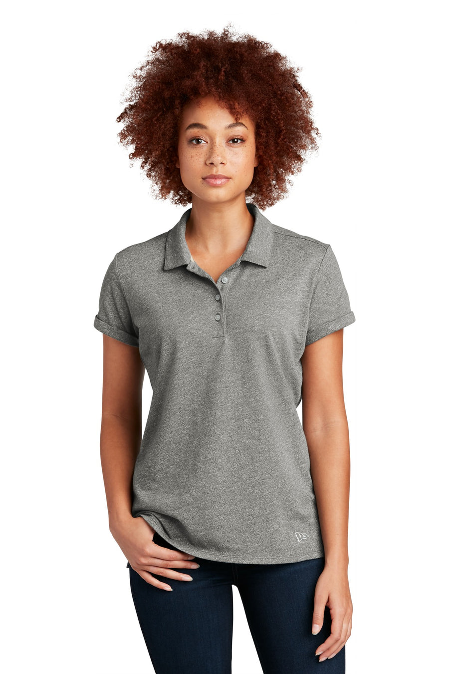 New Era  ®  Women's Slub Twist Polo LNEA301