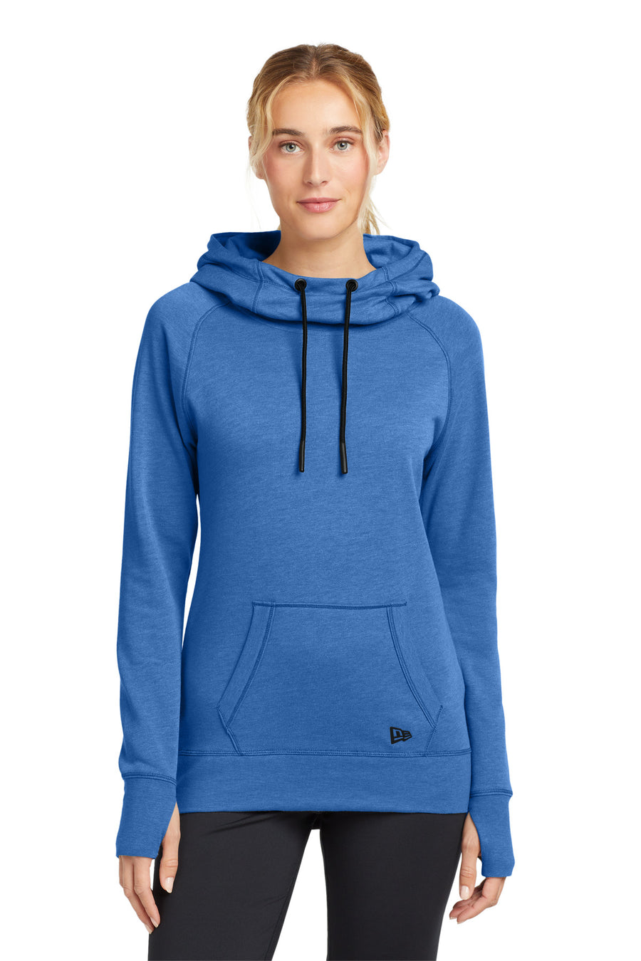 New Era  ®  Women's Tri-Blend Fleece Pullover Hoodie. LNEA510