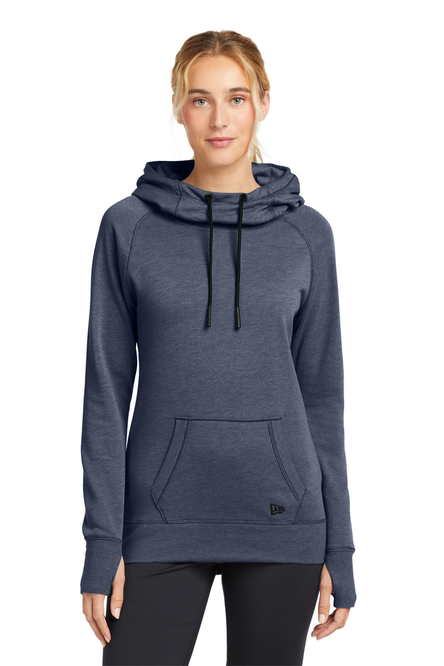 New Era  ®  Women's Tri-Blend Fleece Pullover Hoodie. LNEA510