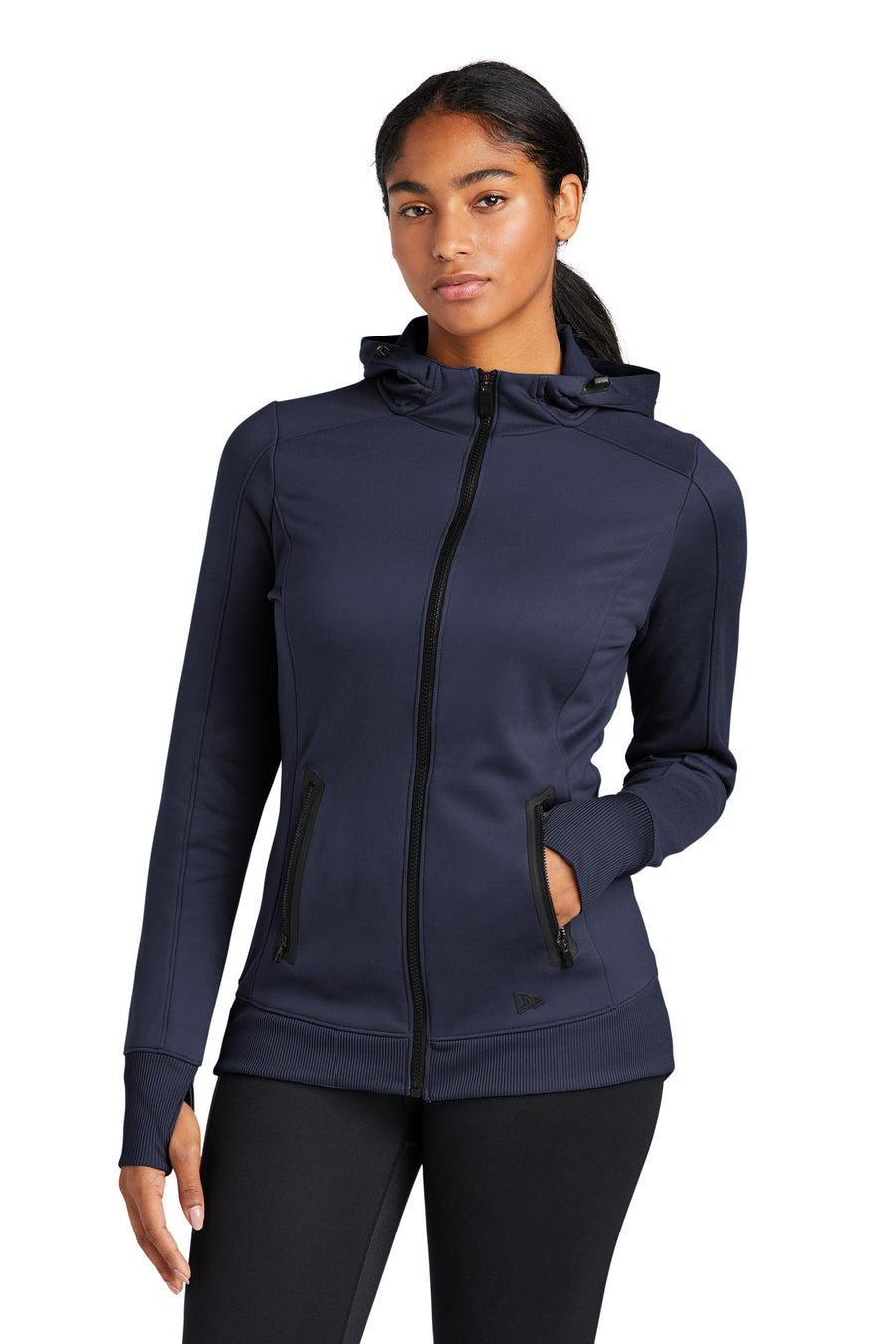 New Era  ®  Women's Venue Fleece Full-Zip Hoodie. LNEA522