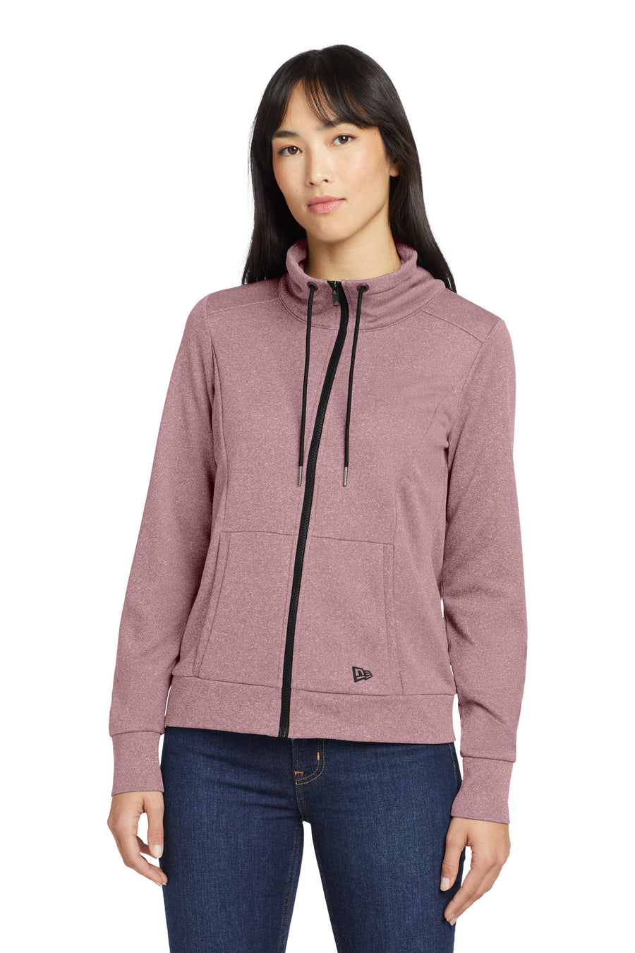 New Era ®  Women's Performance Terry Full-Zip Cowl LNEA530