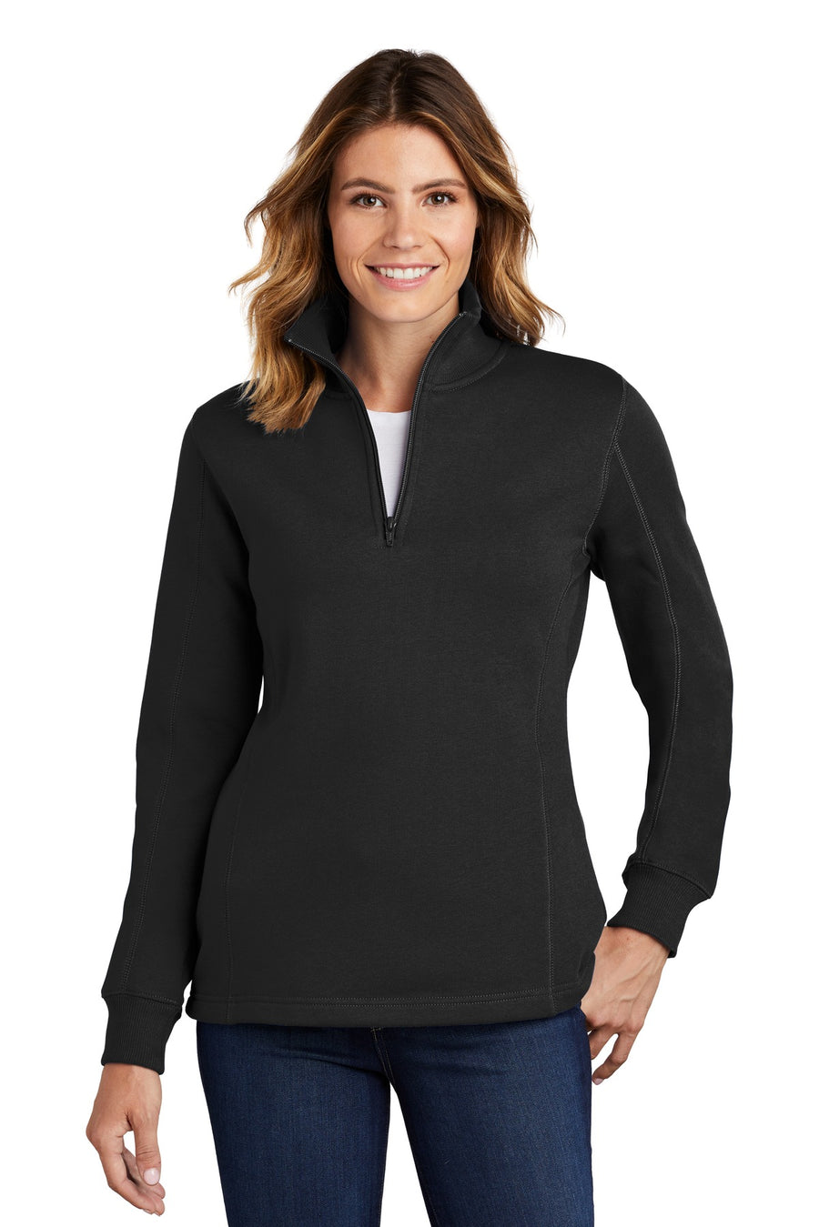 Sport-Tek ®  Women's 1/4-Zip Sweatshirt. LST253