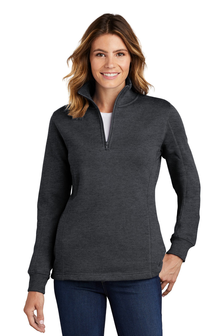 Sport-Tek ®  Women's 1/4-Zip Sweatshirt. LST253