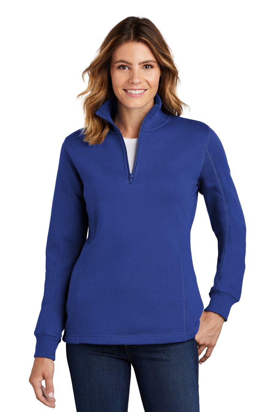 Sport-Tek ®  Women's 1/4-Zip Sweatshirt. LST253