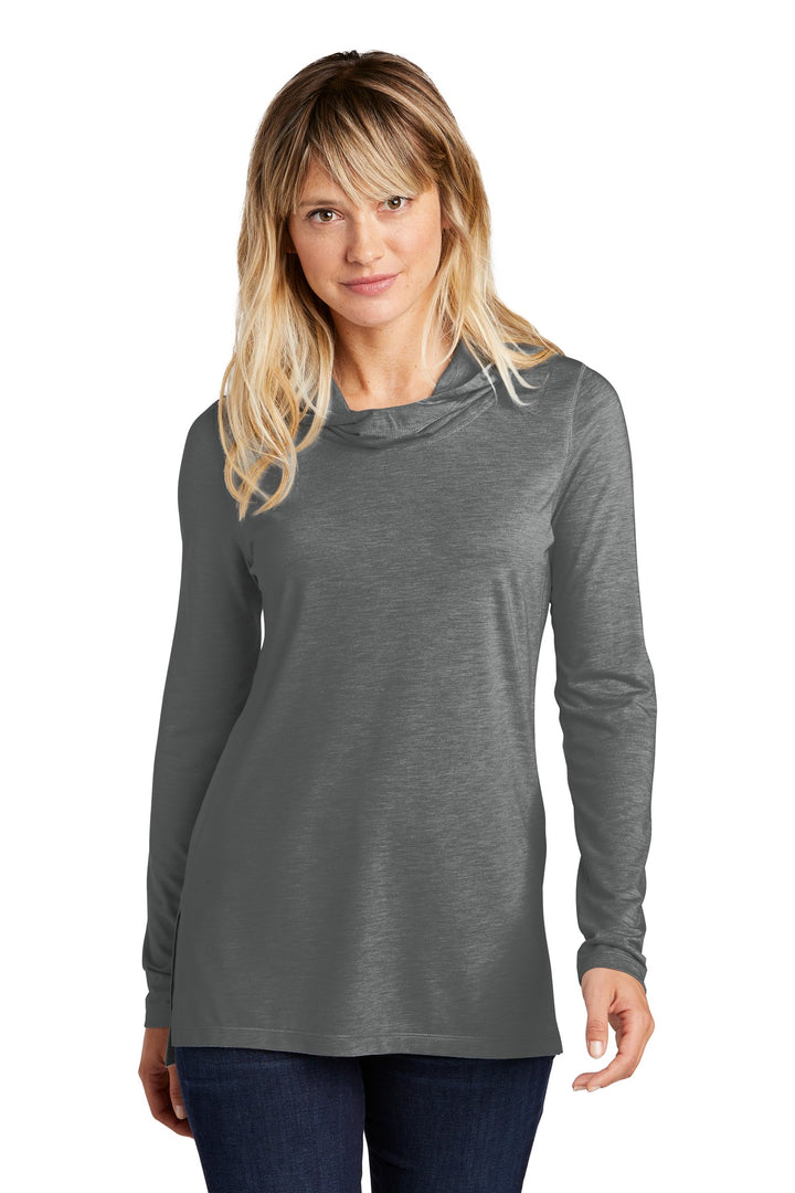Sport-Tek ®  Women's PosiCharge  ®  Tri-Blend Wicking Long Sleeve Hoodie LST406