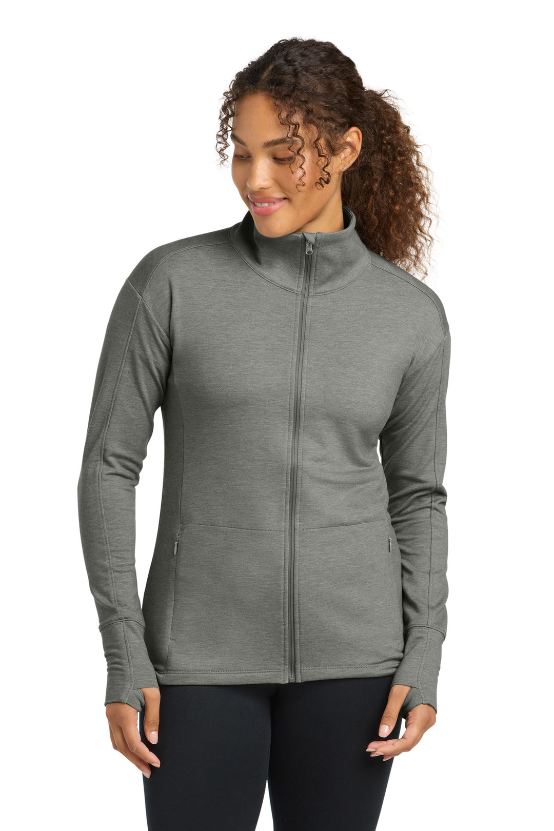 Sport-Tek ®  Women's Sport-Wick ®  Flex Fleece Full-Zip. LST560