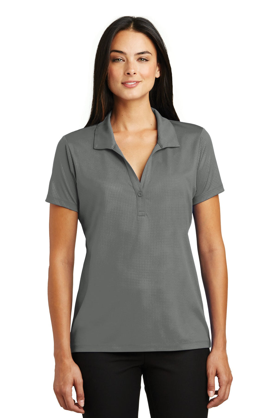 Sport-Tek ®  Women's Embossed PosiCharge ®  Tough Polo ® . LST630