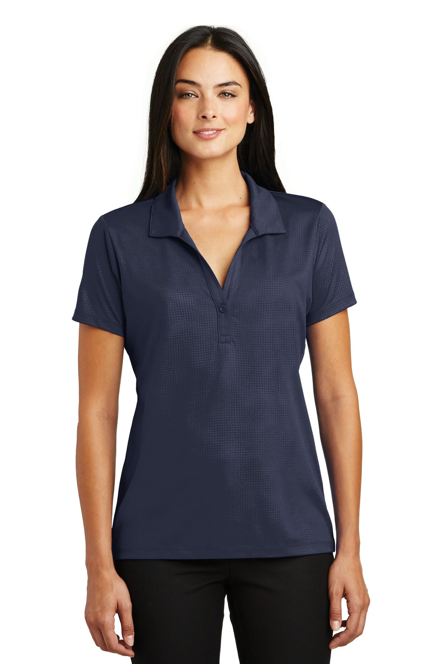 Sport-Tek ®  Women's Embossed PosiCharge ®  Tough Polo ® . LST630