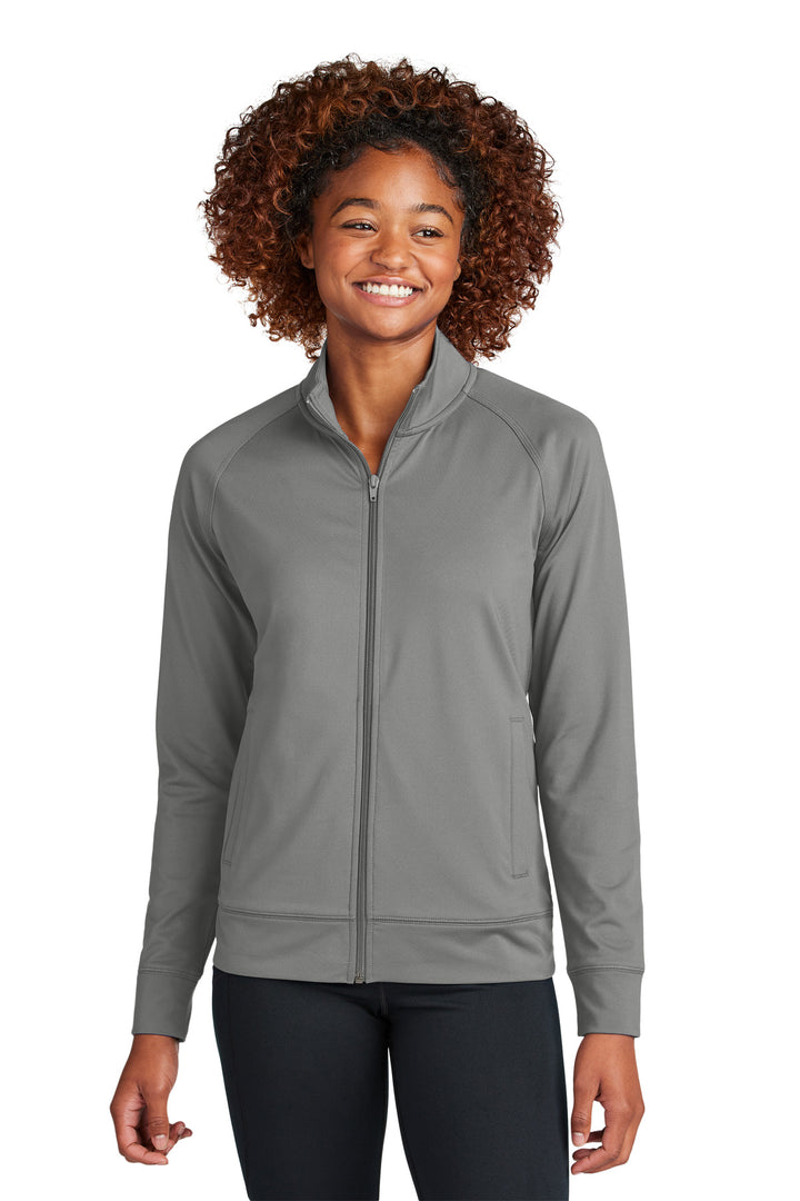 Sport-Tek ®  Women's Sport-Wick ®  Stretch Full-Zip Cadet Jacket LST857
