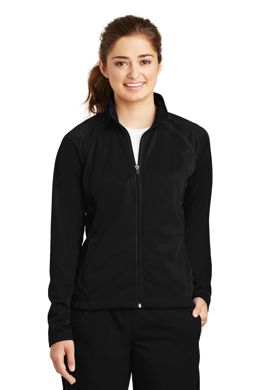 Sport-Tek ®  Women's Tricot Track Jacket. LST90