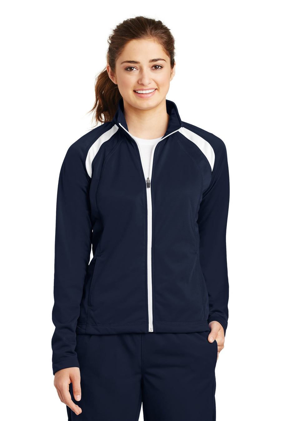 Sport-Tek ®  Women's Tricot Track Jacket. LST90