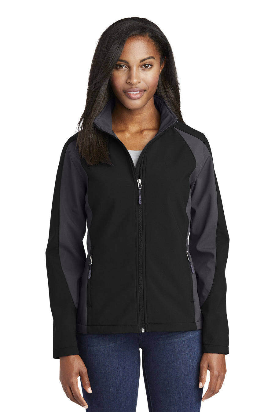 Sport-Tek ®  Women's Colorblock Soft Shell Jacket. LST970