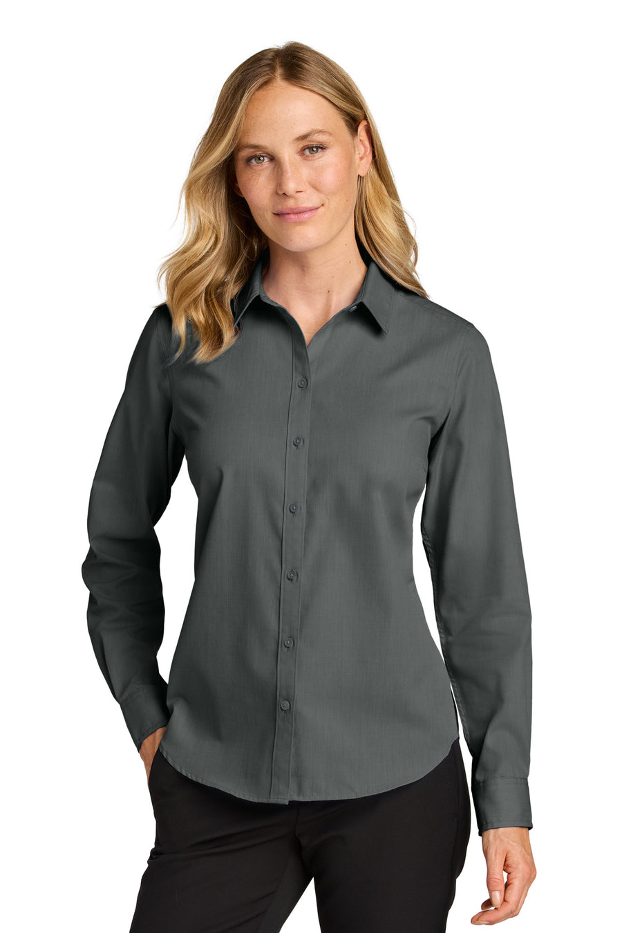 Port Authority ®  Women's Long Sleeve Nailhead Easy Care Shirt LW816