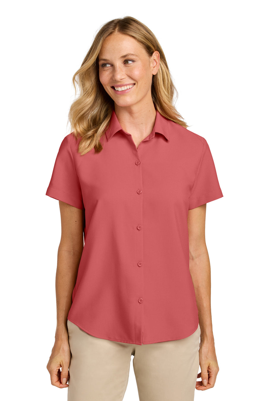 Port Authority ®  Women's Short Sleeve UV Dockside Shirt LW963