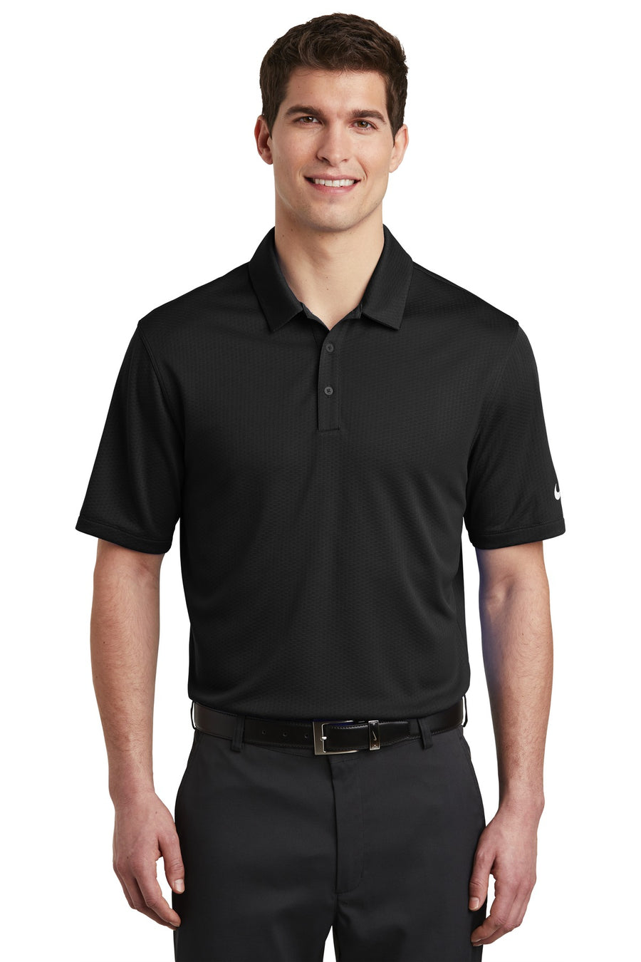 Nike Dri-FIT Hex Textured Polo. NKAH6266