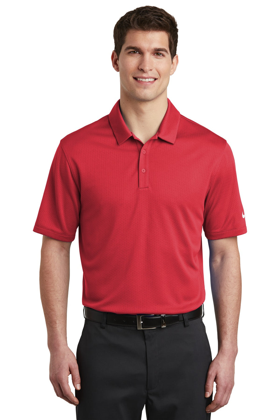 Nike Dri-FIT Hex Textured Polo. NKAH6266