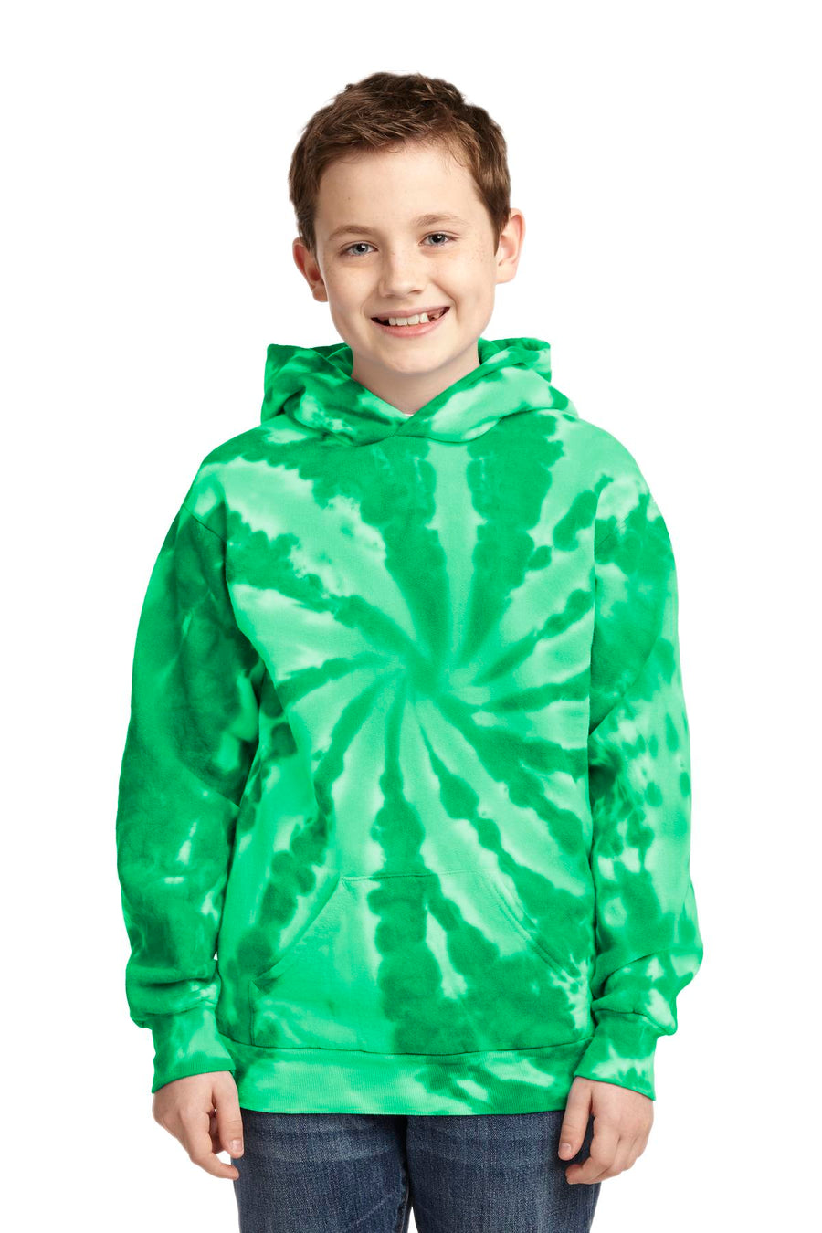 Port & Company ®  Youth Tie-Dye Pullover Hooded Sweatshirt. PC146Y