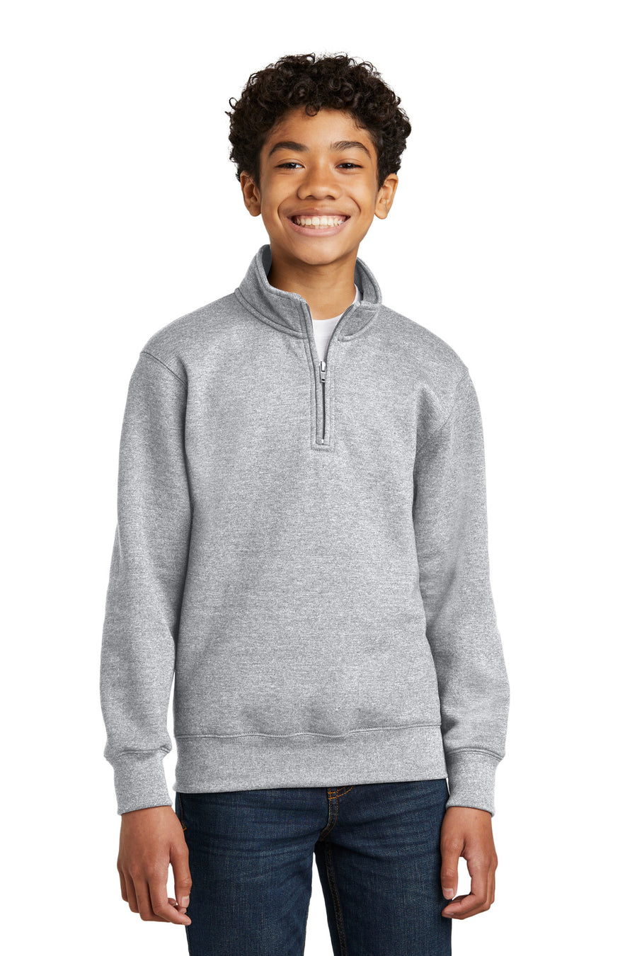 Port & Company ®  Youth Core Fleece 1/4-Zip Pullover Sweatshirt PC78YQ