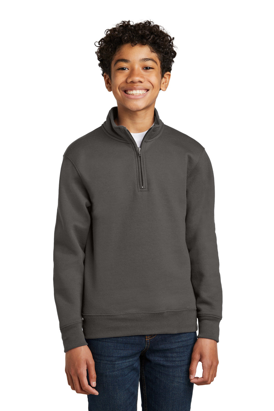 Port & Company ®  Youth Core Fleece 1/4-Zip Pullover Sweatshirt PC78YQ