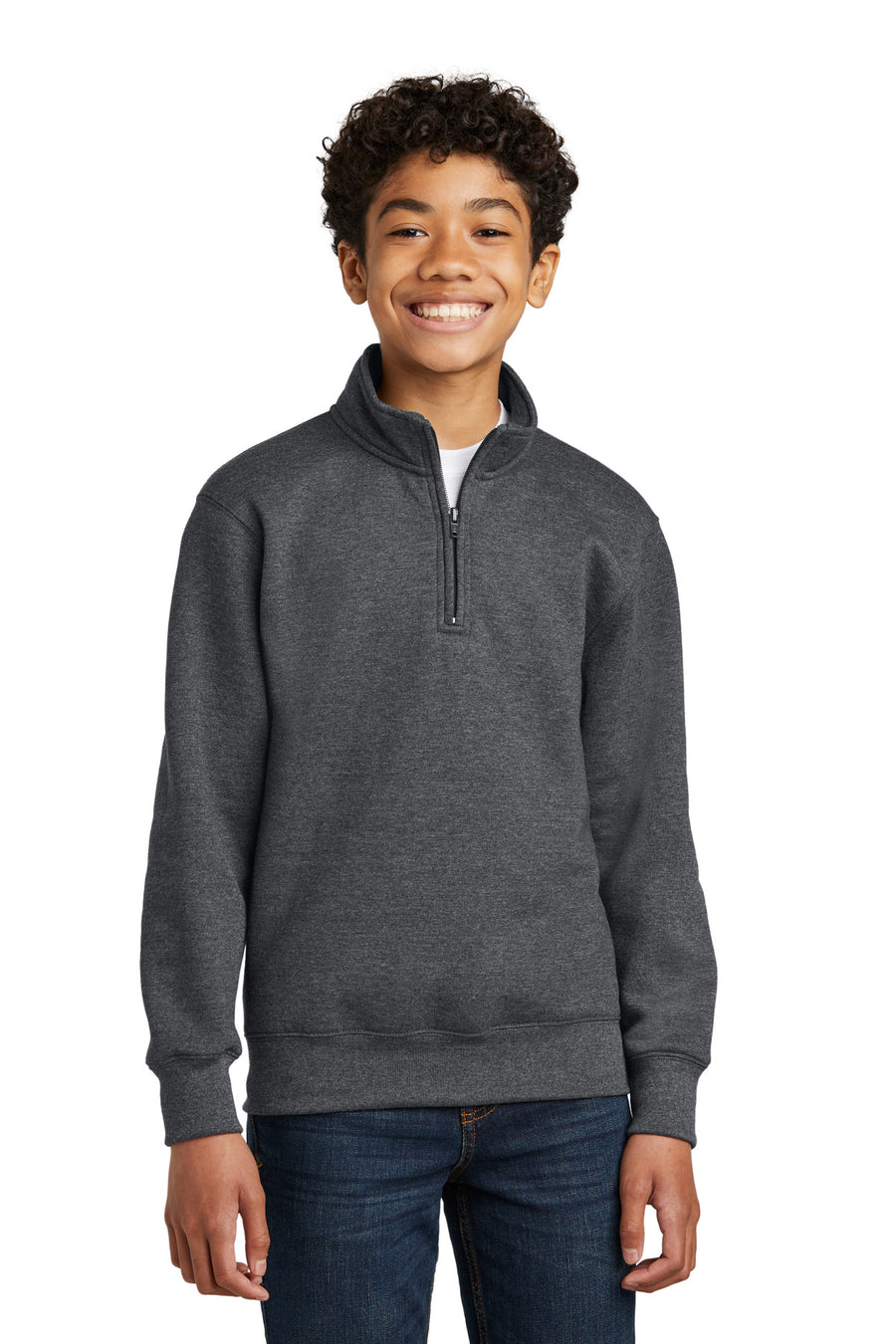 Port & Company ®  Youth Core Fleece 1/4-Zip Pullover Sweatshirt PC78YQ