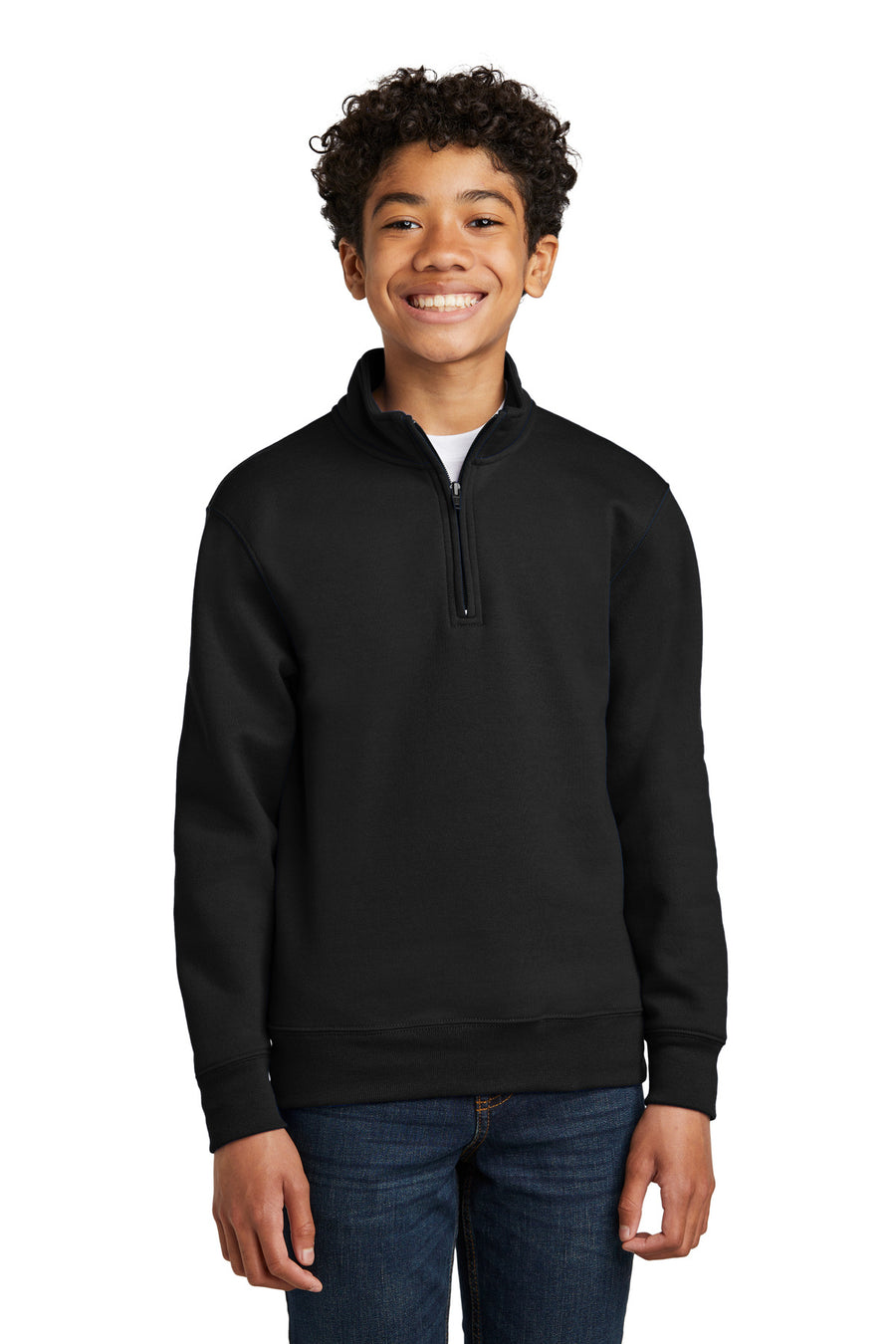 Port & Company ®  Youth Core Fleece 1/4-Zip Pullover Sweatshirt PC78YQ