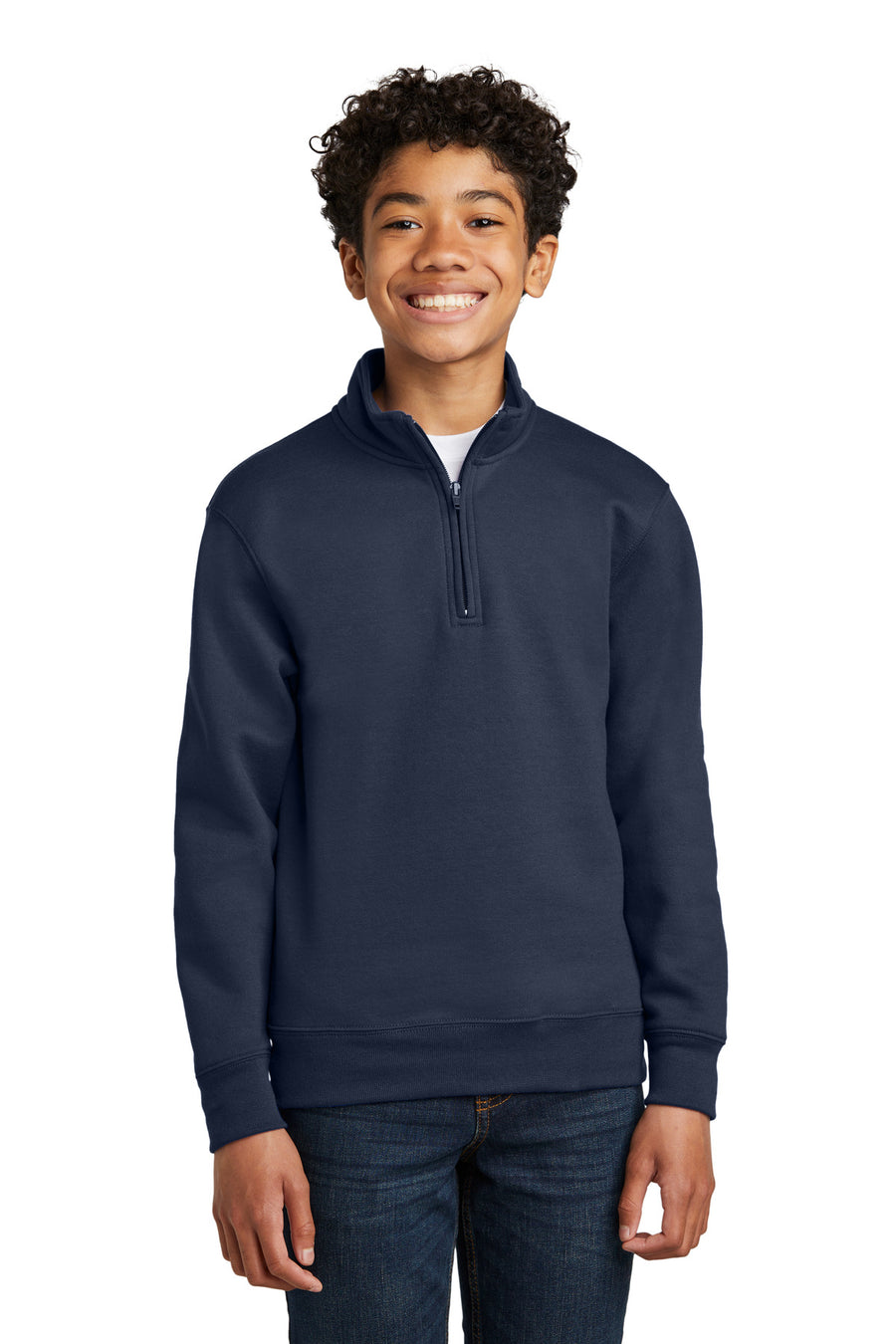 Port & Company ®  Youth Core Fleece 1/4-Zip Pullover Sweatshirt PC78YQ