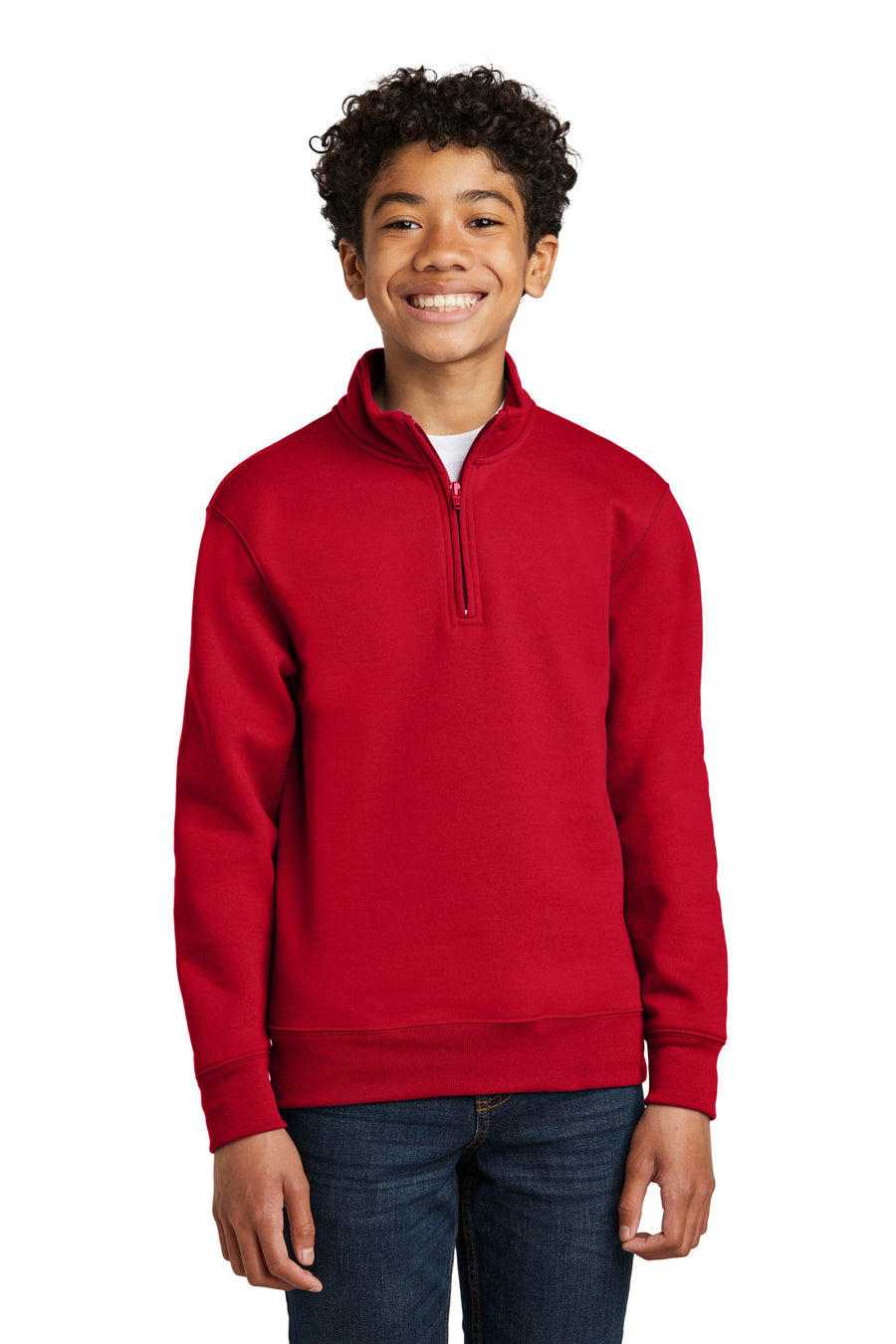 Port & Company ®  Youth Core Fleece 1/4-Zip Pullover Sweatshirt PC78YQ