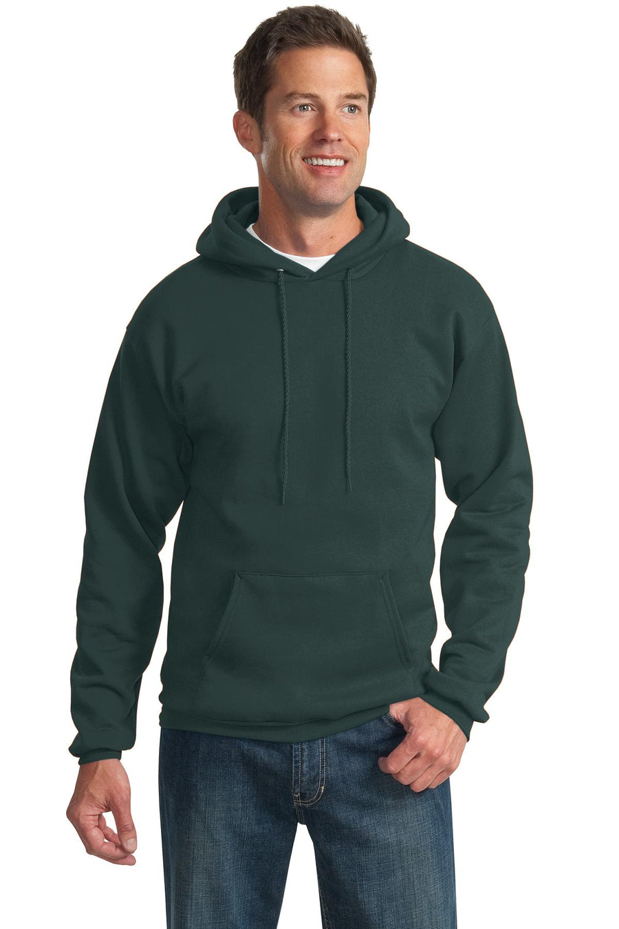 Port & Company ®  Tall Essential Fleece Pullover Hooded Sweatshirt. PC90HT