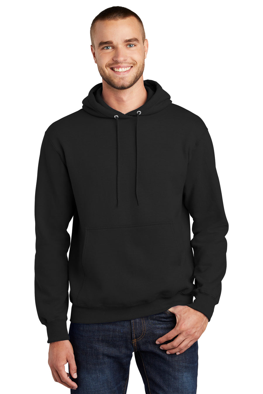 Port & Company ®  Tall Essential Fleece Pullover Hooded Sweatshirt. PC90HT