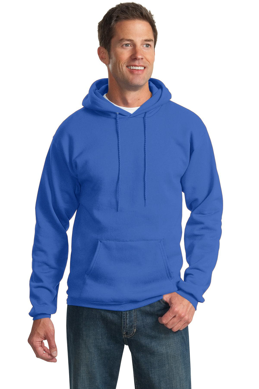 Port & Company ®  Tall Essential Fleece Pullover Hooded Sweatshirt. PC90HT