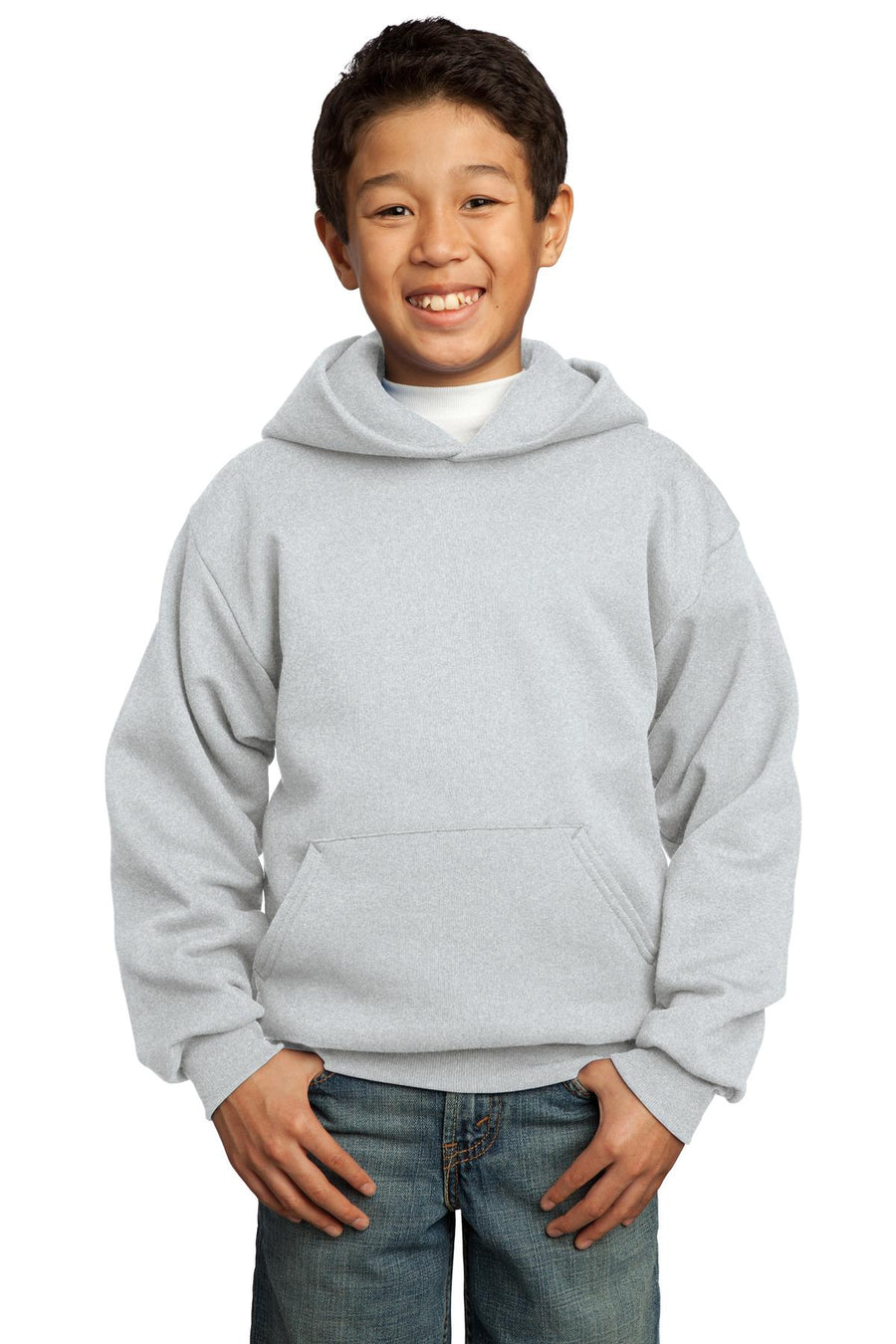 Port & Company ®  - Youth Core Fleece Pullover Hooded Sweatshirt.  PC90YH