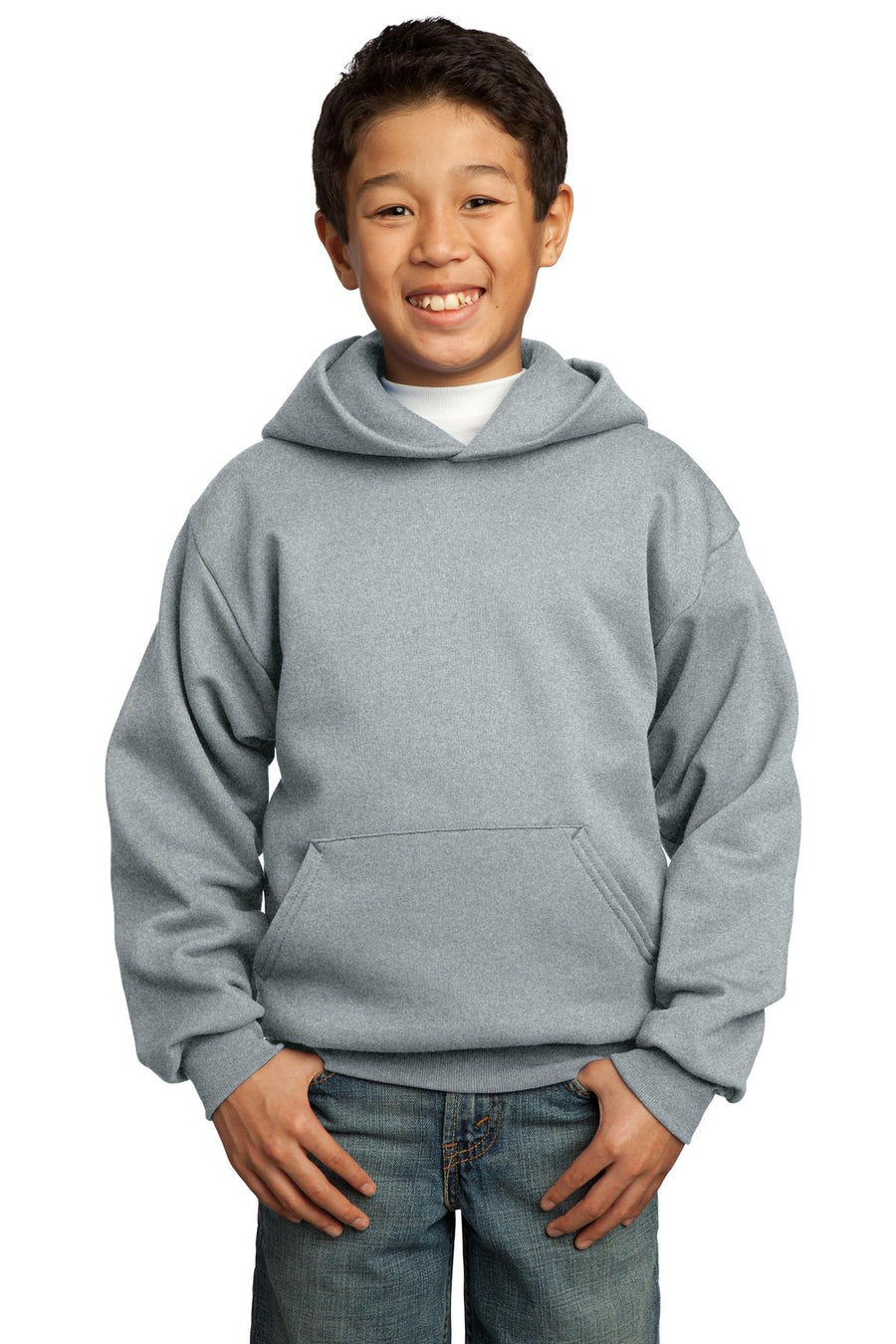 Port & Company ®  - Youth Core Fleece Pullover Hooded Sweatshirt.  PC90YH