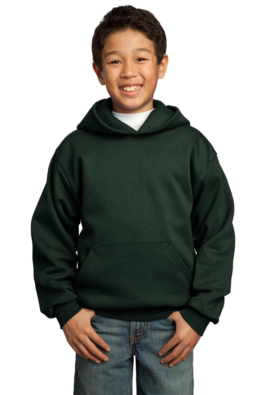 Port & Company ®  - Youth Core Fleece Pullover Hooded Sweatshirt.  PC90YH